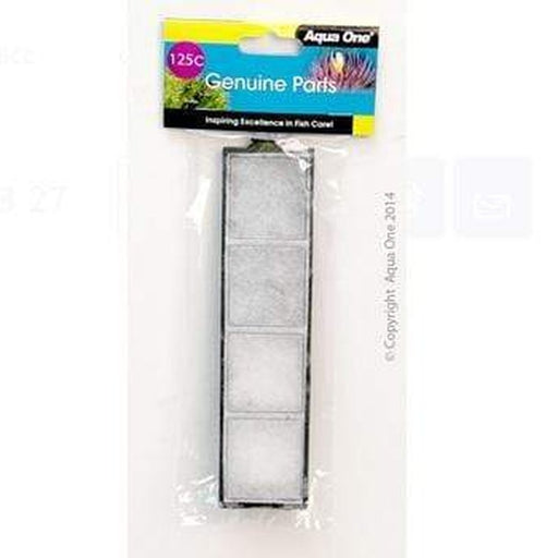 Aqua One Carbon Cartridge 1pk 125c - Reflex 15 - 25125c - Aquatic Supplies Australia
