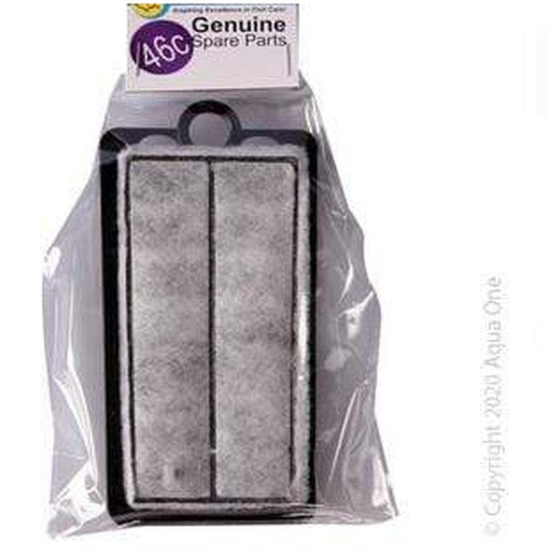 Aqua One Carbon Cartridge 1pk 46c - ClearView 200 - 25046c - Aquatic Supplies Australia
