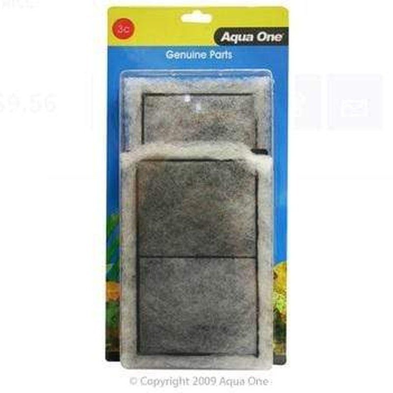 Aqua One Carbon Cartridge 2pc/set 3c - AquaStyle 620/T - 25003c - Aquatic Supplies Australia
