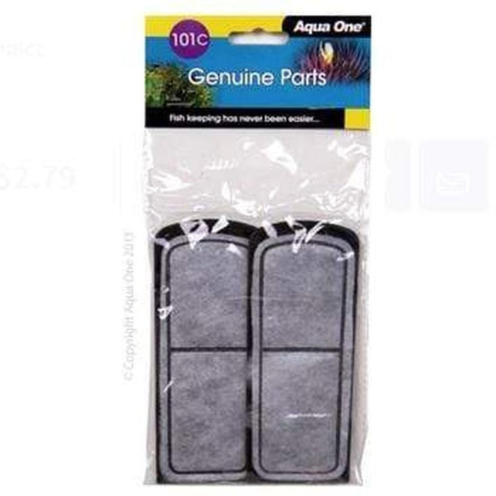 Aqua One Carbon Cartridge 2pk 101c - NanoPlas 7 - 25101c - Aquatic Supplies Australia
