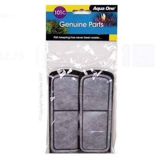 Aqua One Carbon Cartridge 2pk 101c - NanoPlas 7 - 25101c - Aquatic Supplies Australia