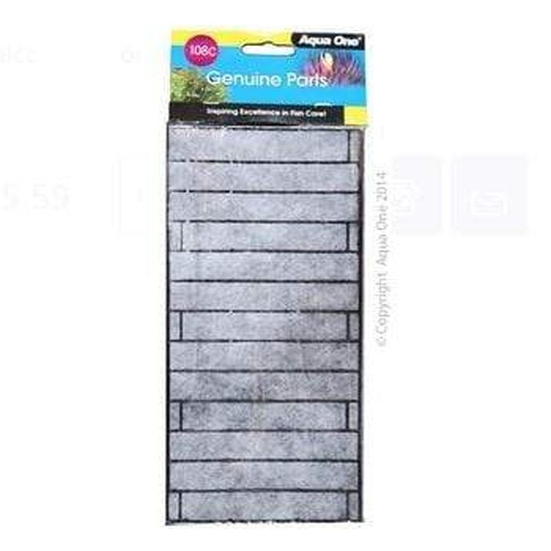 Aqua One Carbon Cartridge 2pk 108c - EcoStyle 81 VF127 - 25108c - Aquatic Supplies Australia