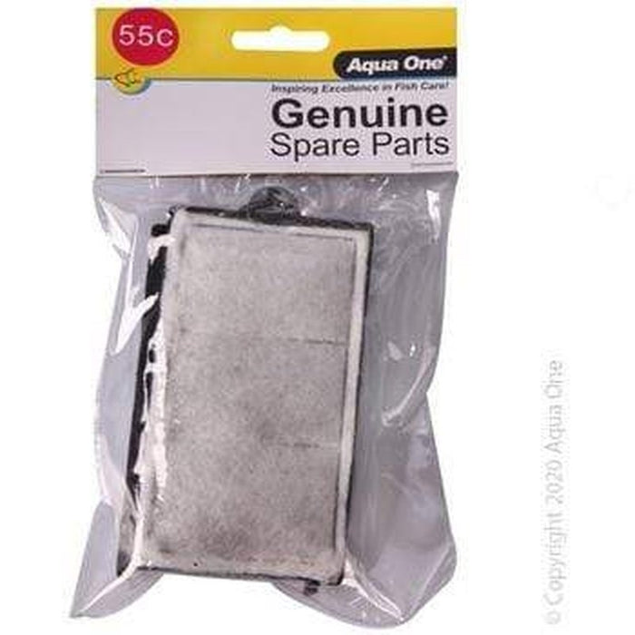 Aqua One Carbon Cartridge 55c - AquaStart 320, Clearview 280 - 25055c - Aquatic Supplies Australia
