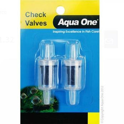 Aqua One Check Valve 2 Pack (Non Return Valve) - Aquatic Supplies Australia