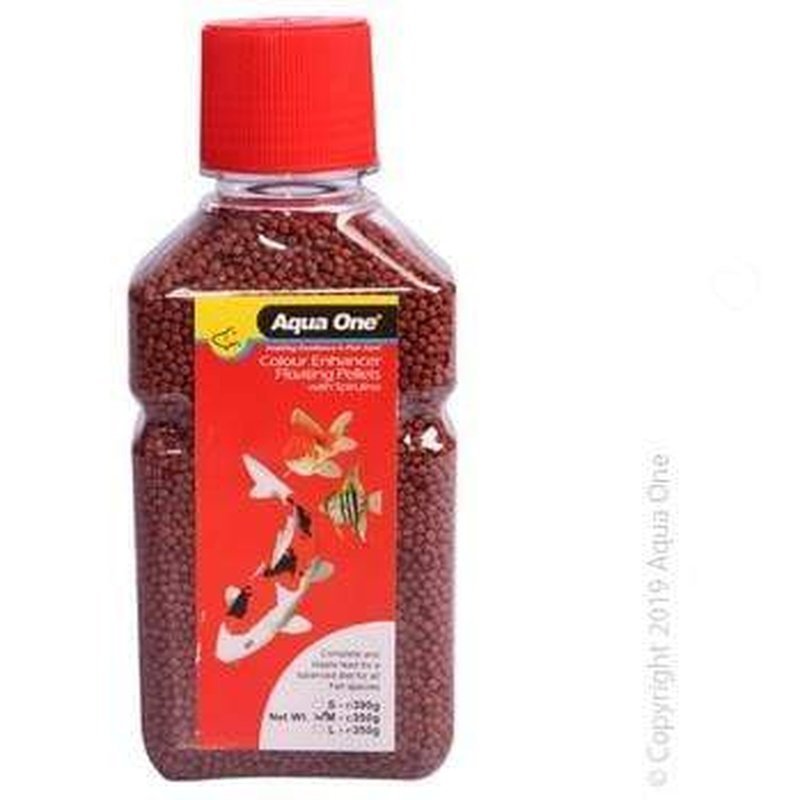 Aqua One Colour Enhancer Pellets 2-4mm - Aquatic Supplies Australia