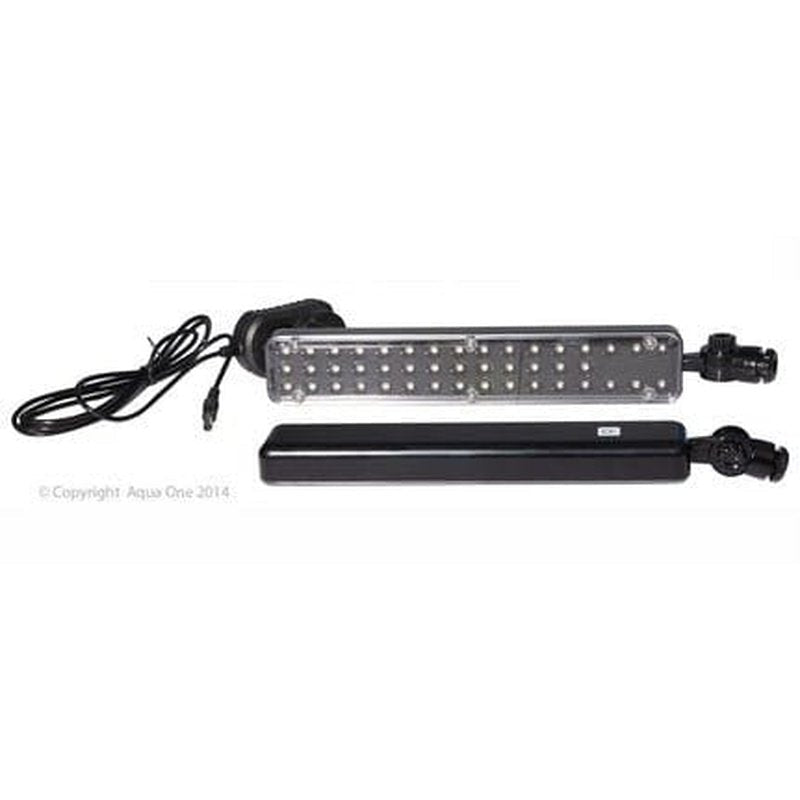 Aqua One Complete LED Light Unit for Reflex 15 Black (56181BK-L) - Aquatic Supplies Australia