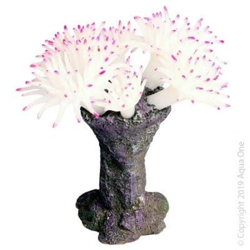 Aqua One Copi Coral Tube with Anemone 14.5 x 13.5 x 14cm - Aquatic Supplies Australia