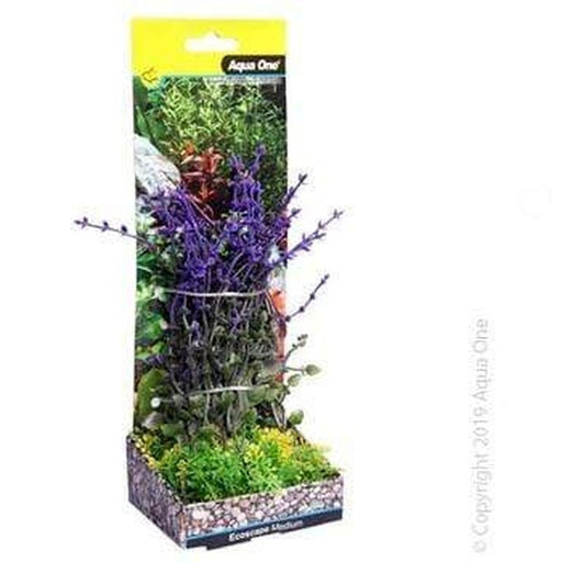 Aqua One Ecoscape Medium Bladderwort Purple 20cm - Aquatic Supplies Australia