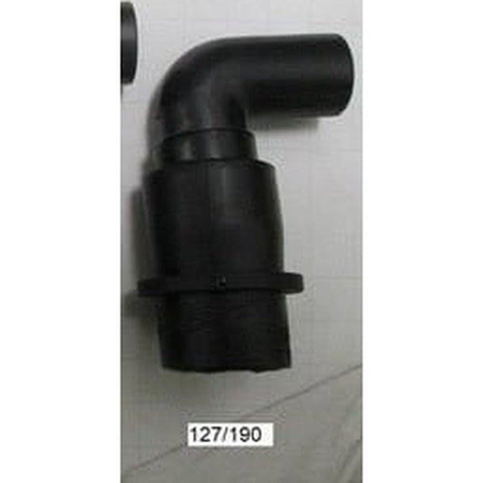 Aqua One Elbow & Mounting Rubber Adaptor for LifeStyle 127/157/190 (10969) - Aquatic Supplies Australia
