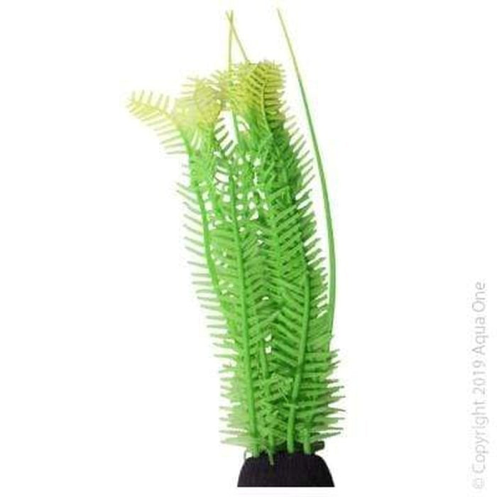 Aqua One Flexiscape Large Fern Green Plant 28cm - Aquatic Supplies Australia