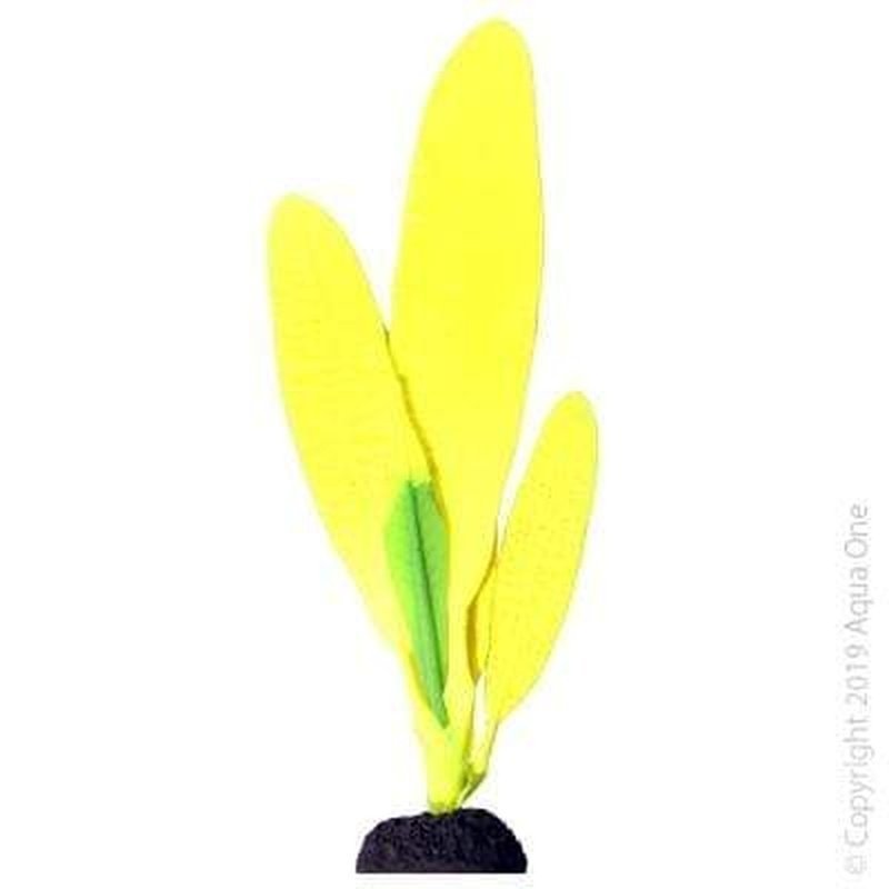 Aqua One Flexiscape Large Kelp Yellow Plant 26cm - Aquatic Supplies Australia