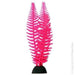Aqua One Flexiscape Medium Feather Algae Pink Plant 22cm - Aquatic Supplies Australia