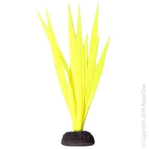 Aqua One Flexiscape Medium Seagrass Yellow Plant 23cm - Aquatic Supplies Australia