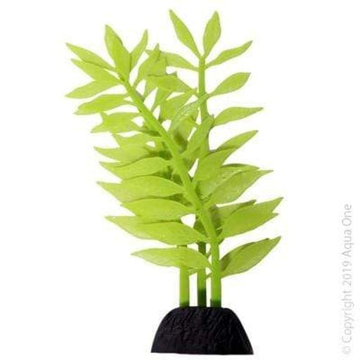 Aqua One Flexiscape Small Jade Green Plant 14.5cm - Aquatic Supplies Australia