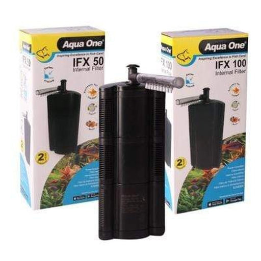 Aqua One IFX Internal Filter 50 - 200L/hr - Aquatic Supplies Australia