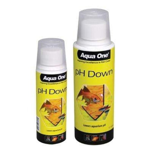 Aqua One Liquid pH Down 250ml - Aquatic Supplies Australia