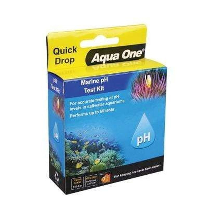 Aqua One Marine pH Quick Drop Test Kit - Aquatic Supplies Australia