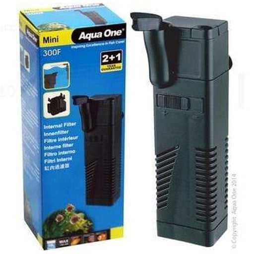 Aqua One Mini Internal Filter 300F (10L, 150L/h - Aquatic Supplies Australia