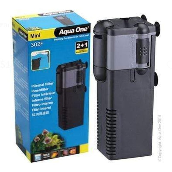 Aqua One Mini Internal Filter 302F 450L/h - Aquatic Supplies Australia