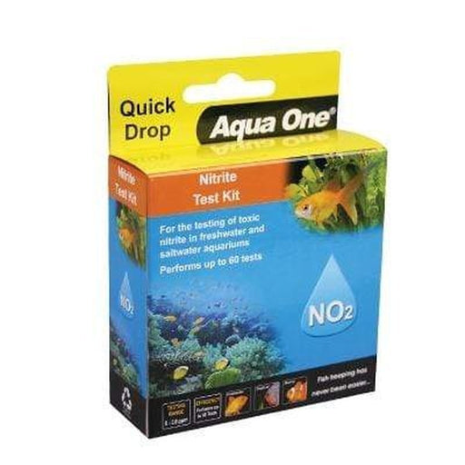 Aqua One Nitrite NO2 Quick Drop Test Kit - Aquatic Supplies Australia