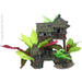 Aqua One Ornament Jungle House with Plants 20 x 13 x 19cm - Aquatic Supplies Australia