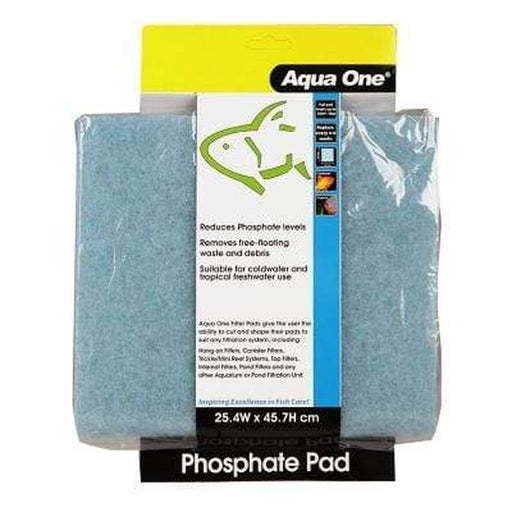 Aqua One Phosphate Pad 25.4 x 45.7cm - Aquatic Supplies Australia