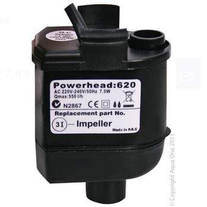 Aqua One Powerhead 550LH 7.5W - AquaStyle 620 620T - 10939 - Aquatic Supplies Australia