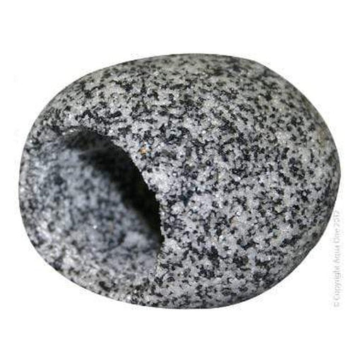 Aqua One Round Granite Cave X - Small 7.5 x 6.5 x 5.5cm - Aquatic Supplies Australia
