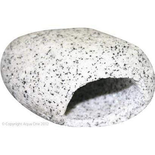 Aqua One Round Marble Cave Medium 12 x 9 x 6.5cm - Aquatic Supplies Australia