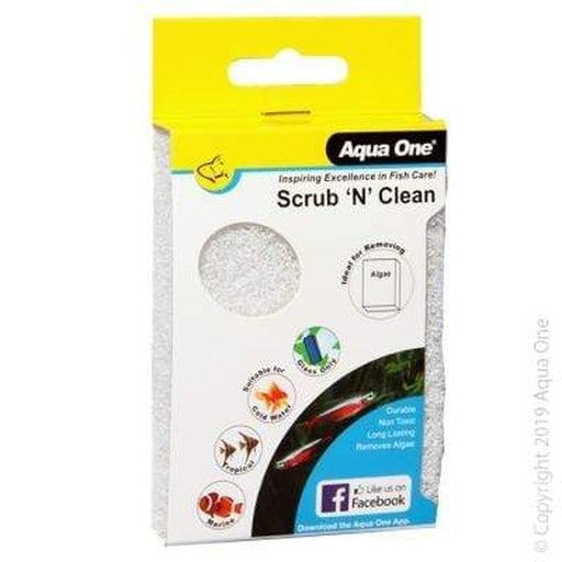 Aqua One Scrub n Clean Algae Pad Fine - Aquatic Supplies Australia