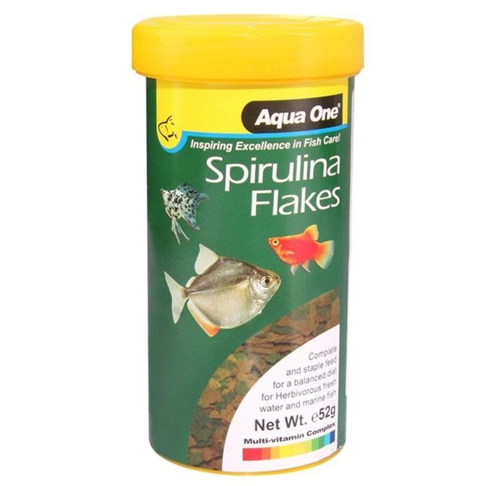 Aqua One Spirulina Flakes - Aquatic Supplies Australia