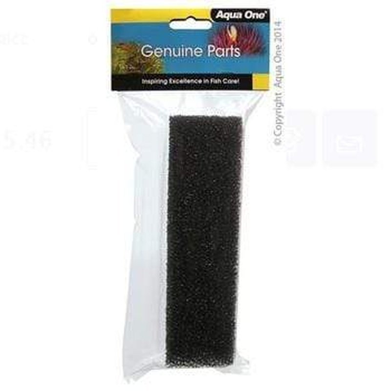 Aqua One Sponge 15ppi 1pk 102s - Panoramic 29 Xpression 17/21/27 - 25102s - Aquatic Supplies Australia