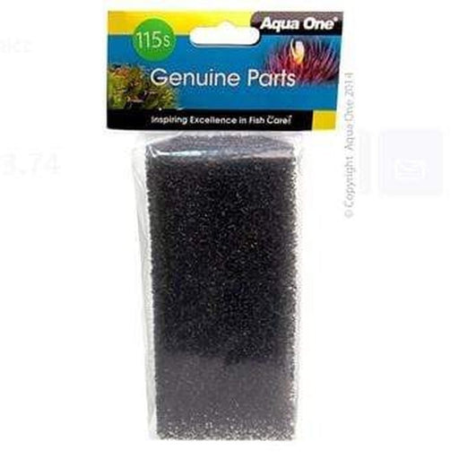 Aqua One Sponge 15ppi 1pk 115s - AquaNano 25 - 25115s - Aquatic Supplies Australia