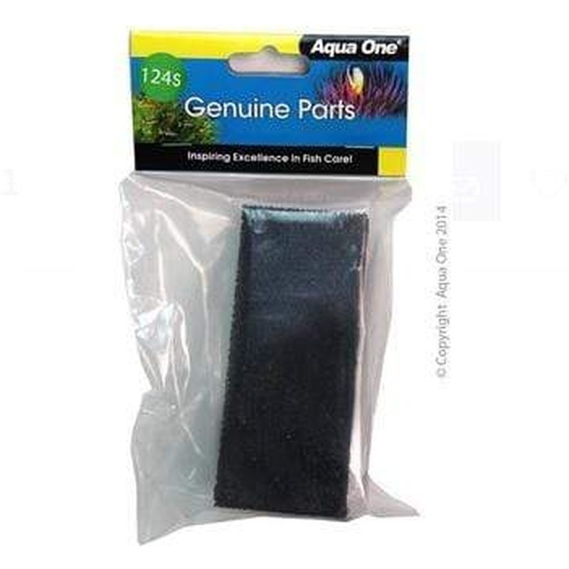 Aqua One Sponge 1pk 124s - Reflex 13 - 25124s - Aquatic Supplies Australia