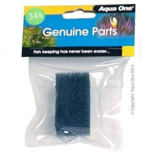 Aqua One Sponge 1pk 34s - Mini 300F - 25034s - Aquatic Supplies Australia