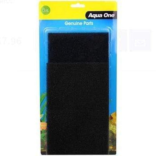 Aqua One Sponge 2pc/set 3s - AquaStyle 620/T - 25003s - Aquatic Supplies Australia