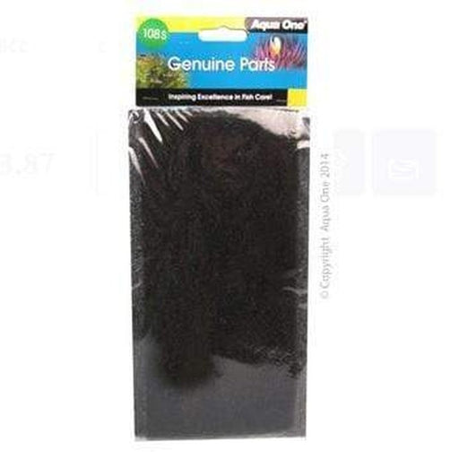 Aqua One Sponge 2pk 108s - EcoStyle 81 VF127 - 25108s - Aquatic Supplies Australia