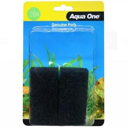 Aqua One Sponge 2pk 26s - Maxi 102F - 25026s - Aquatic Supplies Australia