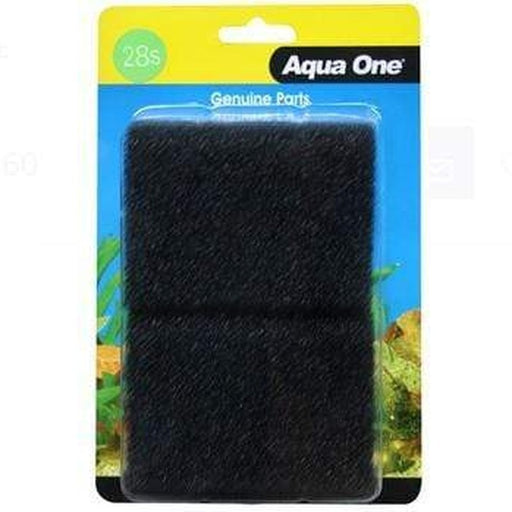 Aqua One Sponge 2pk 28s - Maxi 104F - 25028s - Aquatic Supplies Australia
