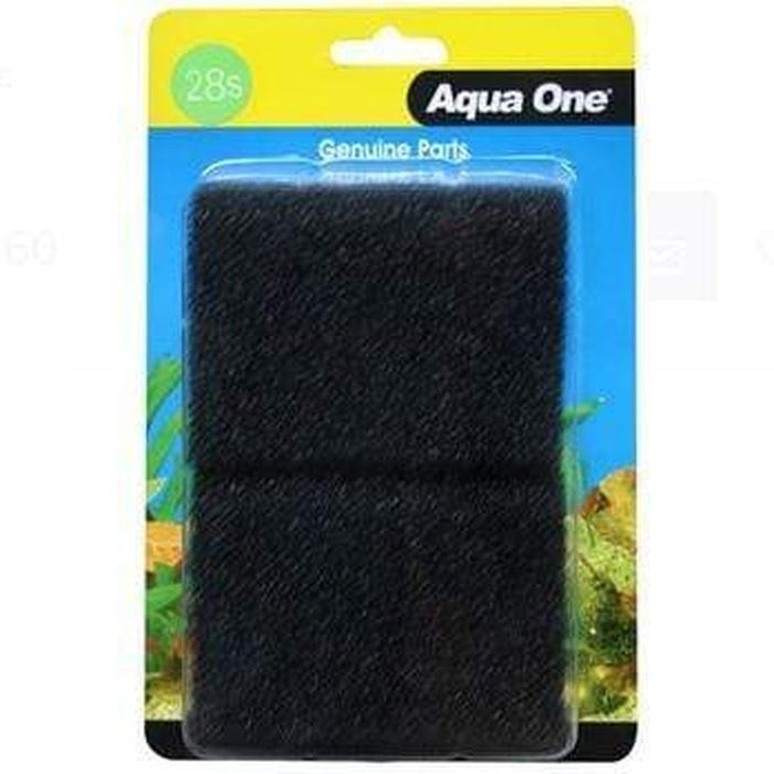 Aqua One Sponge 2pk 28s - Maxi 104F - 25028s - Aquatic Supplies Australia