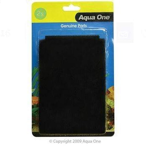 Aqua One Sponge 2pk 2s - LifeStyle 52, AquaStyle 510 - 25002s - Aquatic Supplies Australia