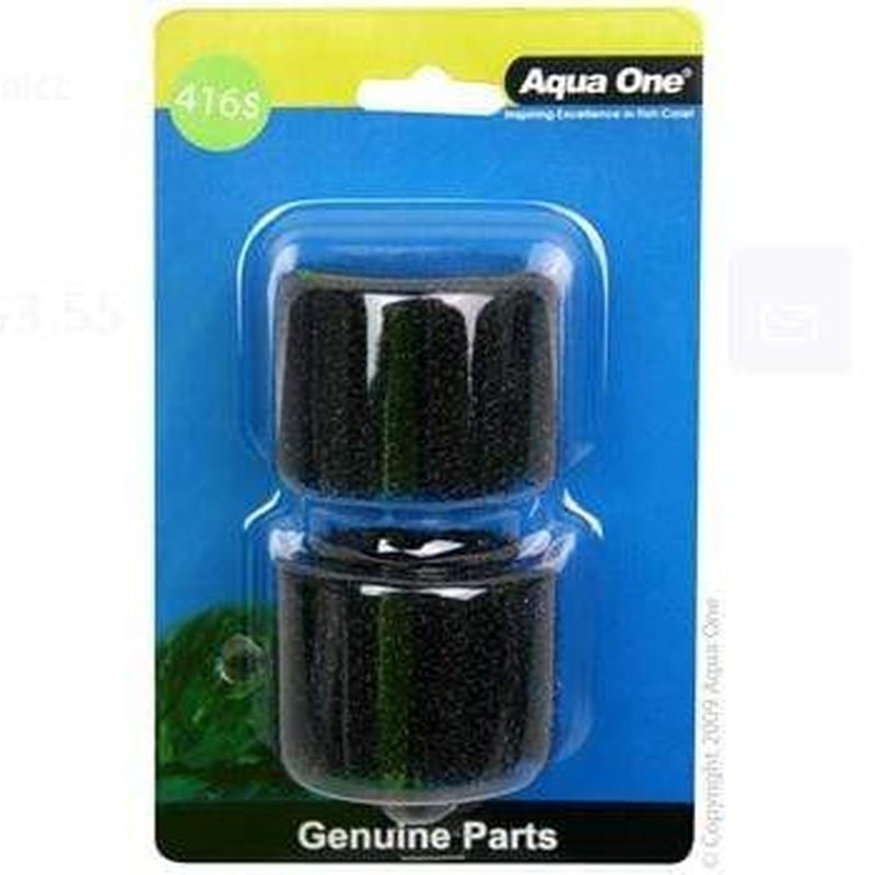 Aqua One Sponge 30ppi 2pk 416s - Moray 320/L - 25416s - Aquatic Supplies Australia