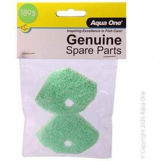 Aqua One Sponge Phosphate 2pk 189s - IFX 50 - 25189s - Aquatic Supplies Australia