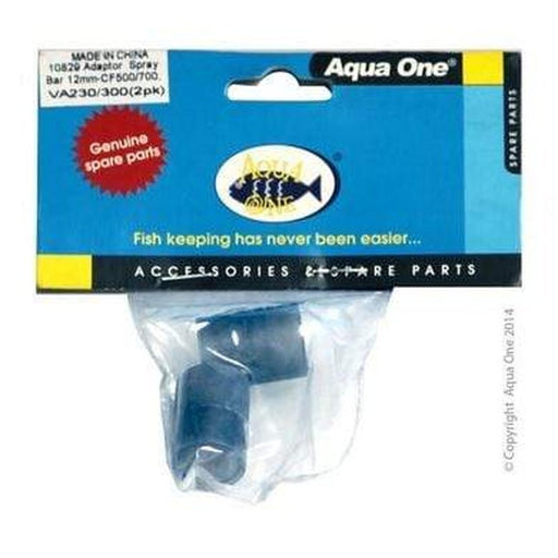 Aqua One Spray Bar Adaptor 12mm 2pk - Aquis 500 700 VA230 300 - 10829 - Aquatic Supplies Australia