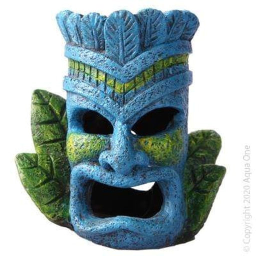Aqua One Tiki Head Sm 9 x 7 x 11cm - Aquatic Supplies Australia
