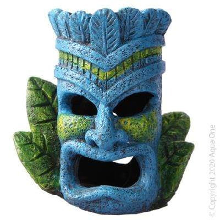 Aqua One Tiki Head Sm 9 x 7 x 11cm - Aquatic Supplies Australia