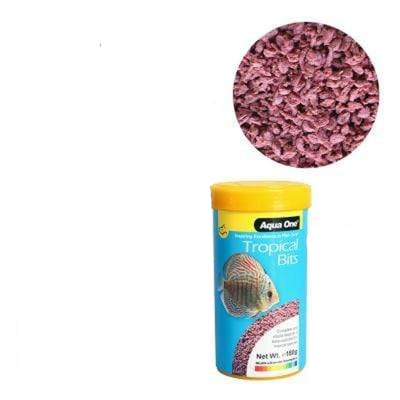 Aqua One Tropical Bits 85g - Aquatic Supplies Australia