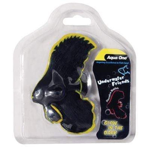 Aqua One Underwater Friends Glow in the Dark Floating Batfish - Aquatic Supplies Australia