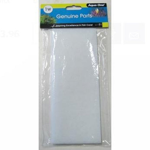 Aqua One Wool 2pk 1w - AquaStyle 126/380 - 25001w - Aquatic Supplies Australia