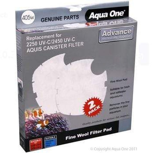 Aqua One Wool 2pk 405w - Nautilus 2700UVC - 25405w - Aquatic Supplies Australia